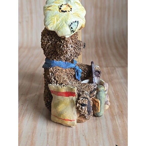 K's Collection Figurine COOKING Bear W BOWL CHEFS HAT 4" - Picture 8 of 9